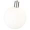 Z-Lite Margo 1 Light Pendant, Polished Nickel & White 7500P14-PN - alternate 8